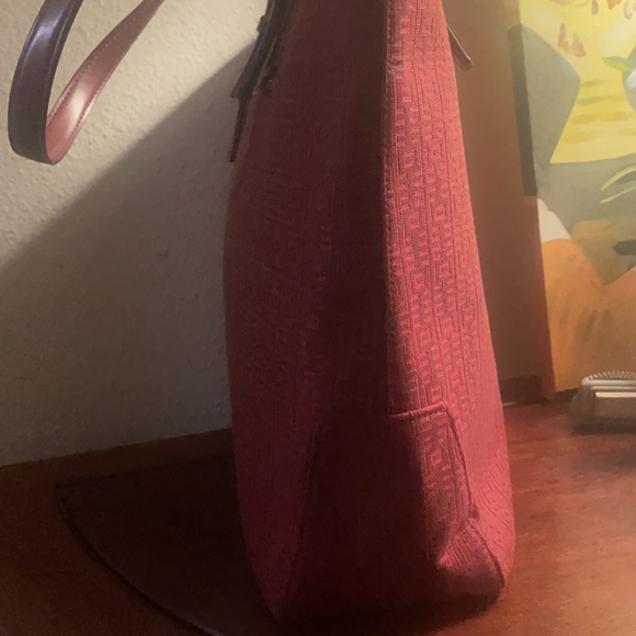 Red Canvas Tote Bag - Picture 4 of 10